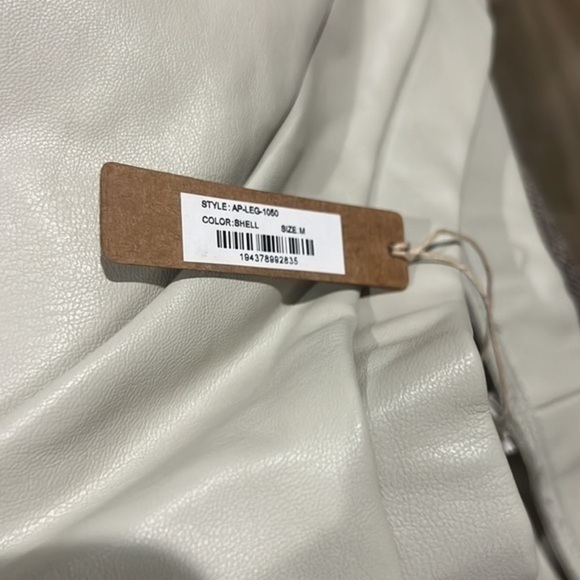 Skims Faux Leather Boot Cut Pants - Picture 4 of 4